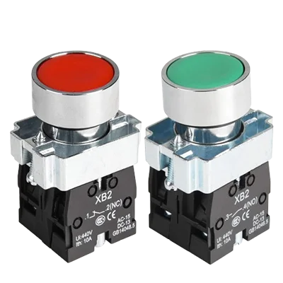 Momentary Push Button Switch Red Green